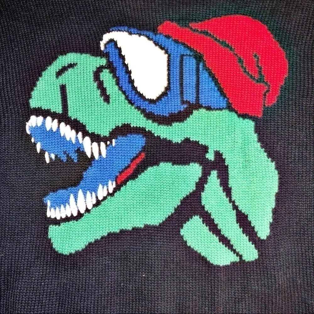 Gymboree Winter Dinosaur Sweater Size M (7-8)